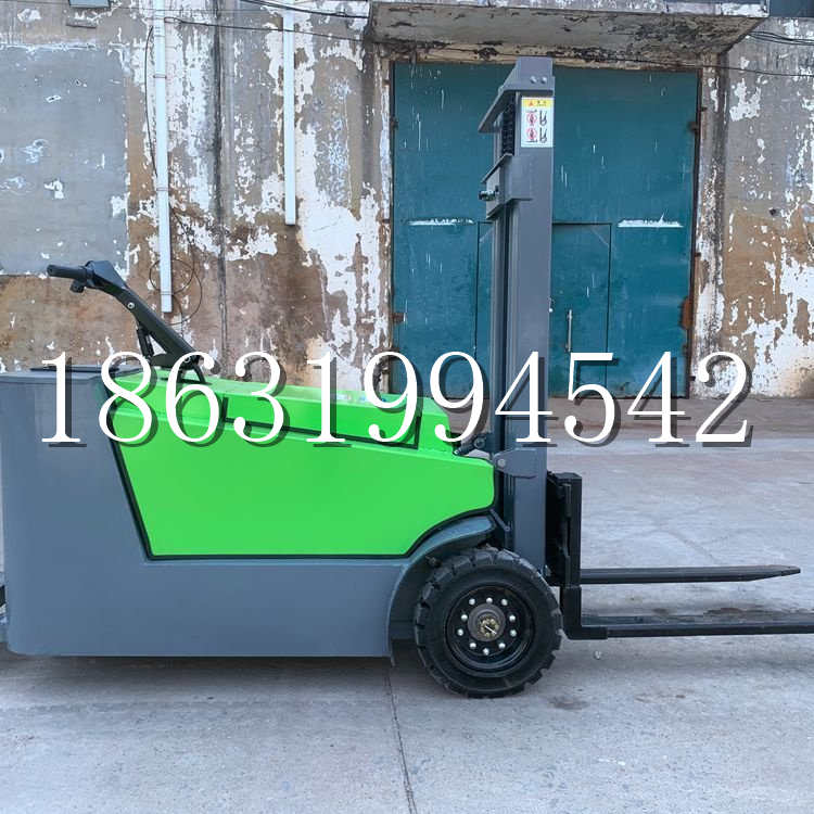 磐石市小型电动叉车1吨2吨步行站驾式电瓶堆高充电装卸车液压升降车铲车